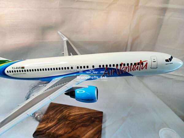 Model of B737-800 Air Vanuatu with detailed craftsmanship.